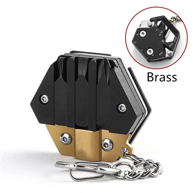 Multifunctional Hexagon EDC Tool