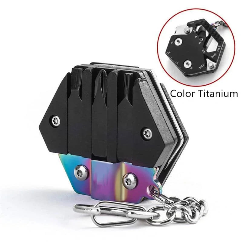 Multifunctional Hexagon EDC Tool