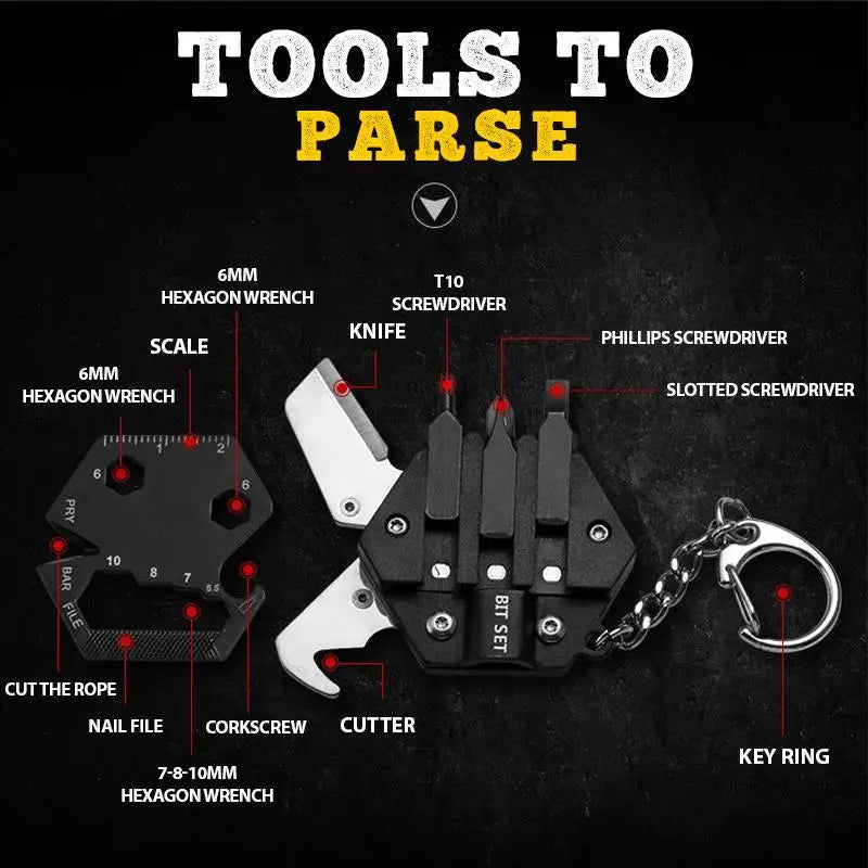 Multifunctional Hexagon EDC Tool