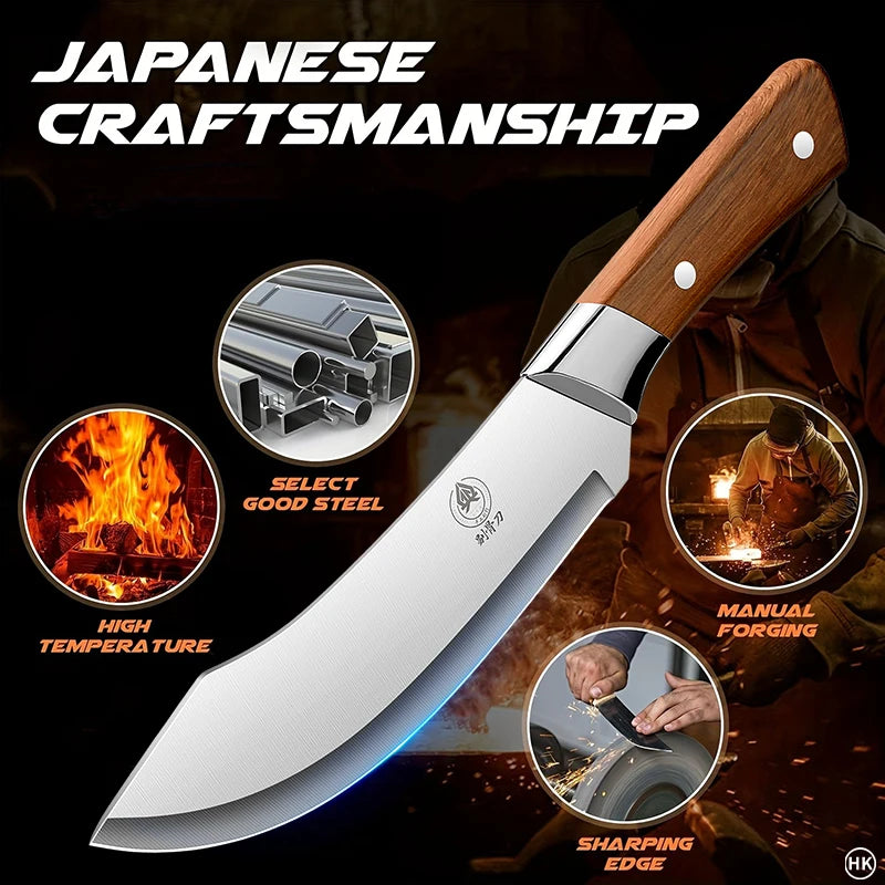 Stainless Steel Butcher Knife