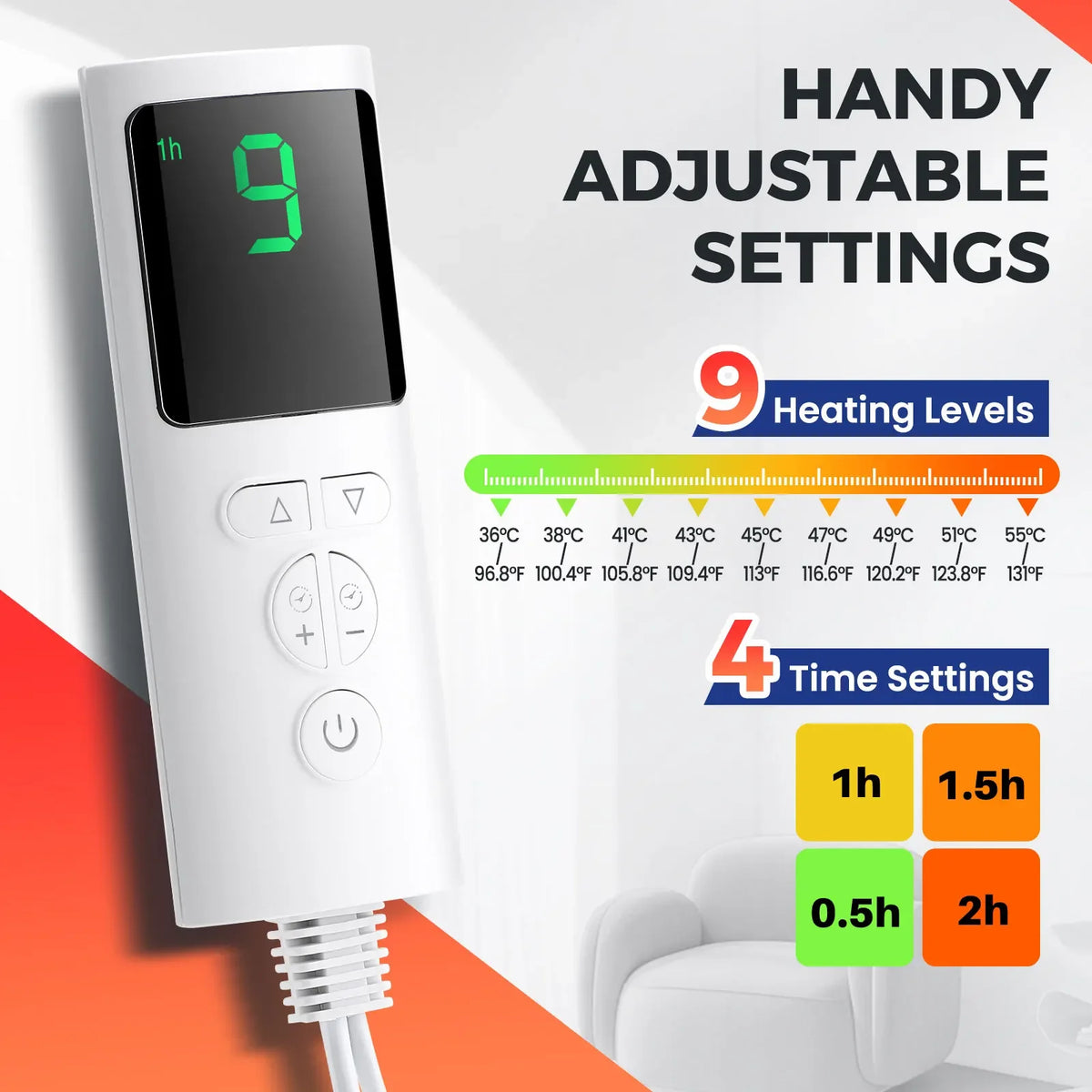 Electric Foot Heating Pad
