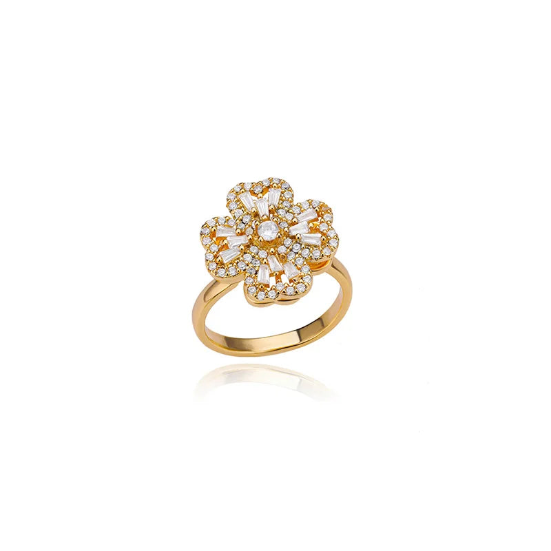 Spinner Zircon Heart