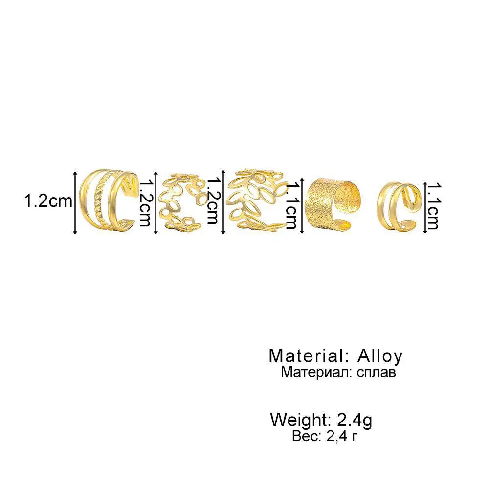 Retro Ear Cuff Set