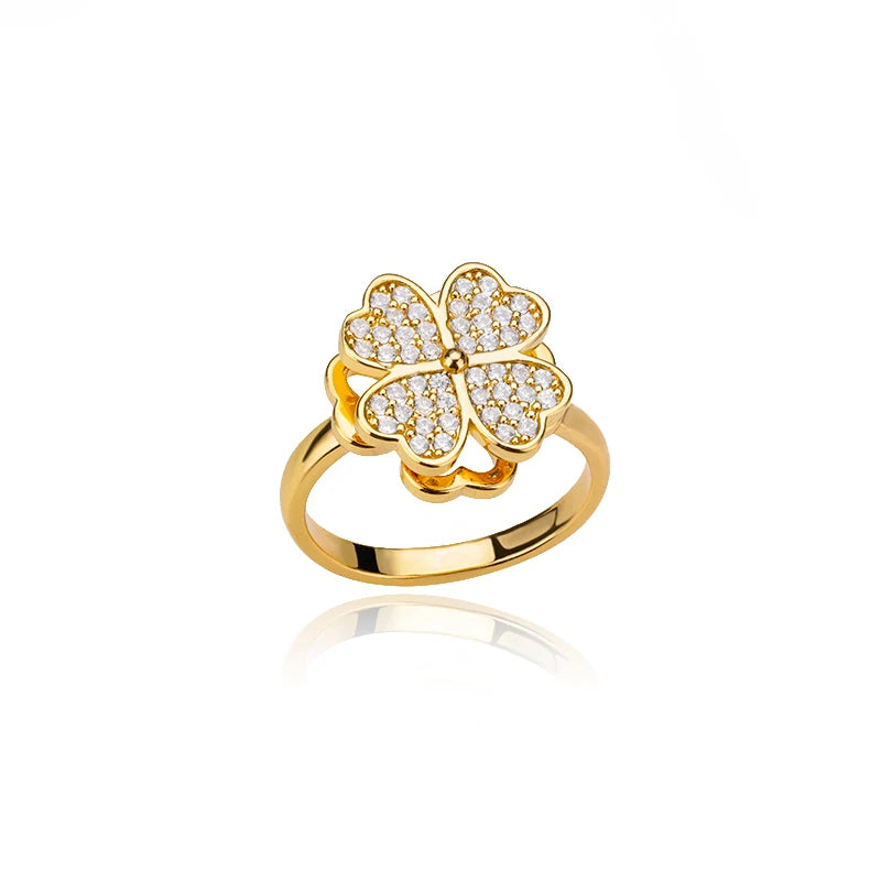 Spinner Zircon Heart