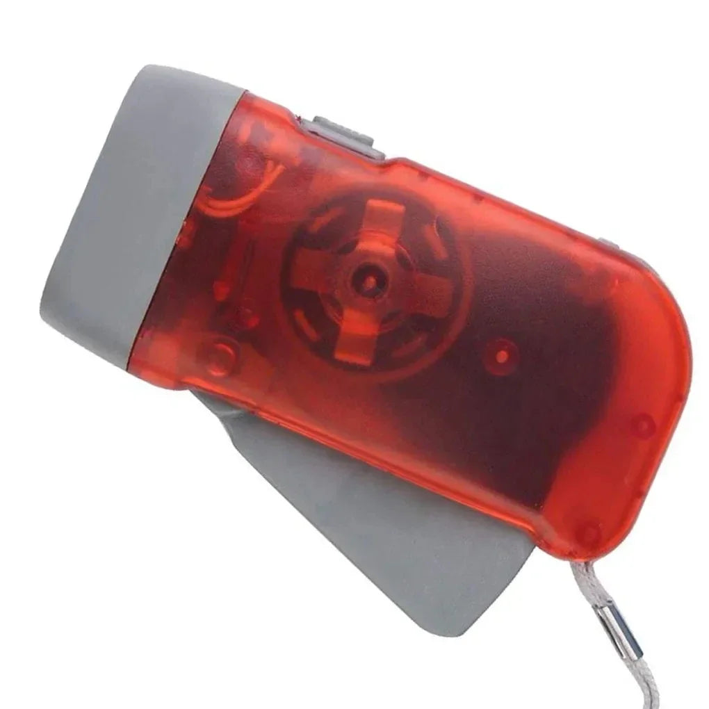 Hand Crank LED Flashlight