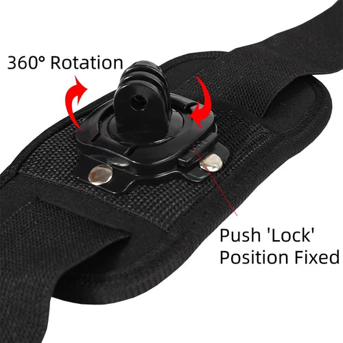 360° Camera Chest Mount