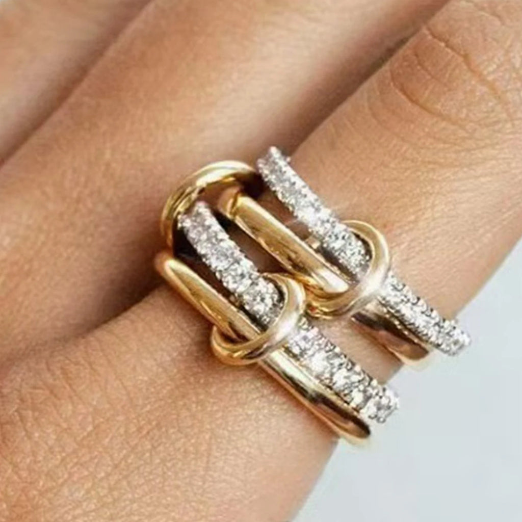 Ring Gold Silver Mixed