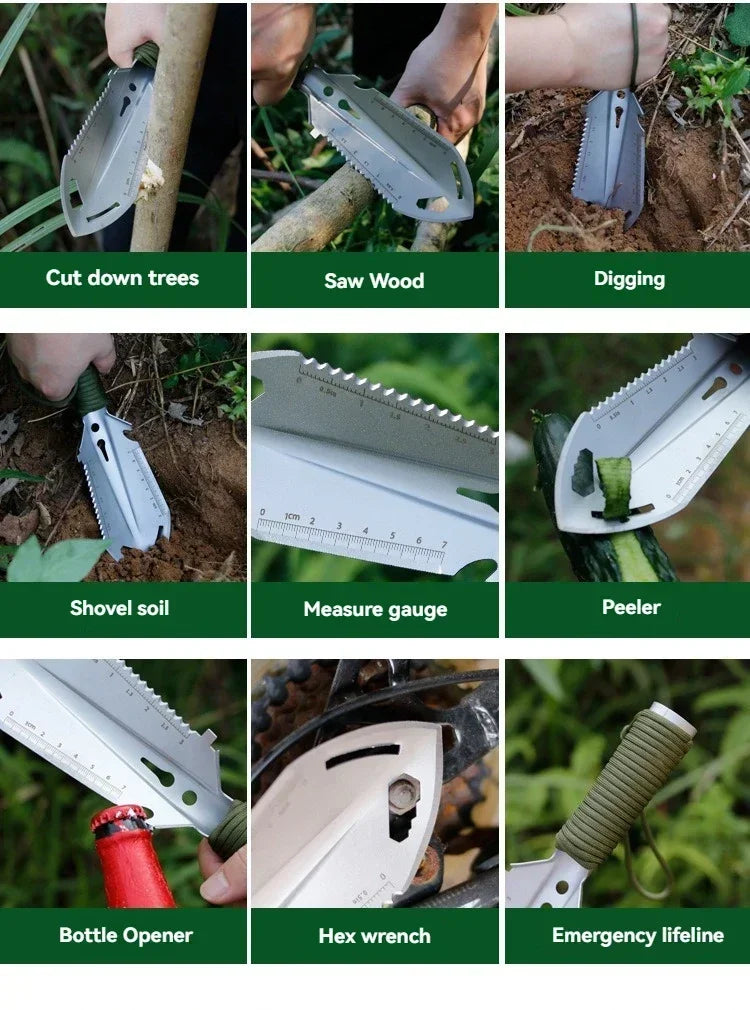 Portable Survival Shovel