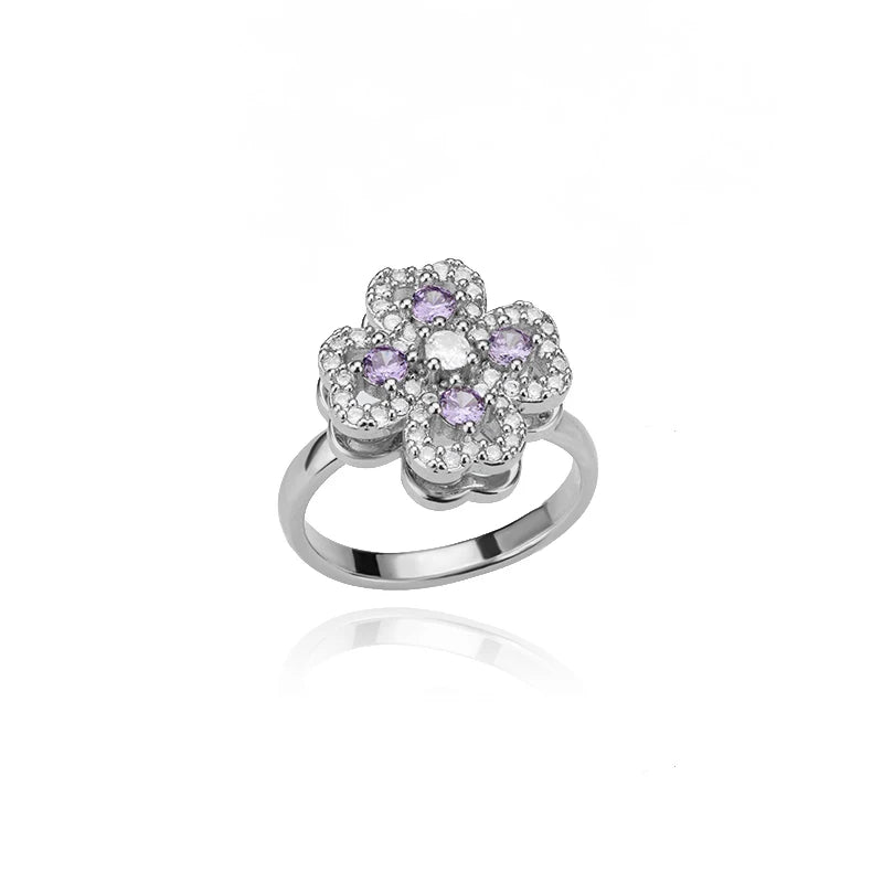 Spinner Zircon Heart