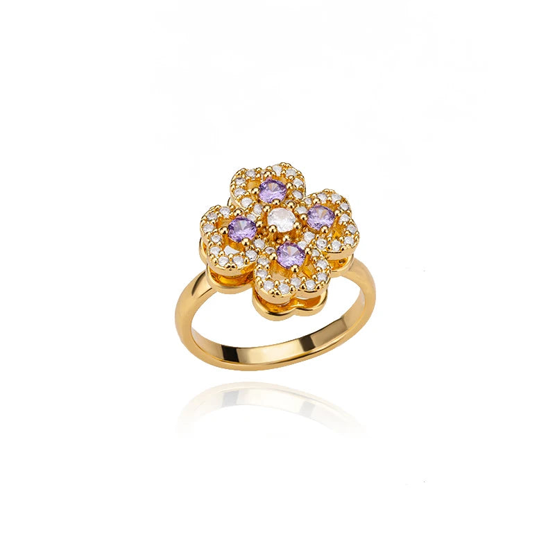 Spinner Zircon Heart