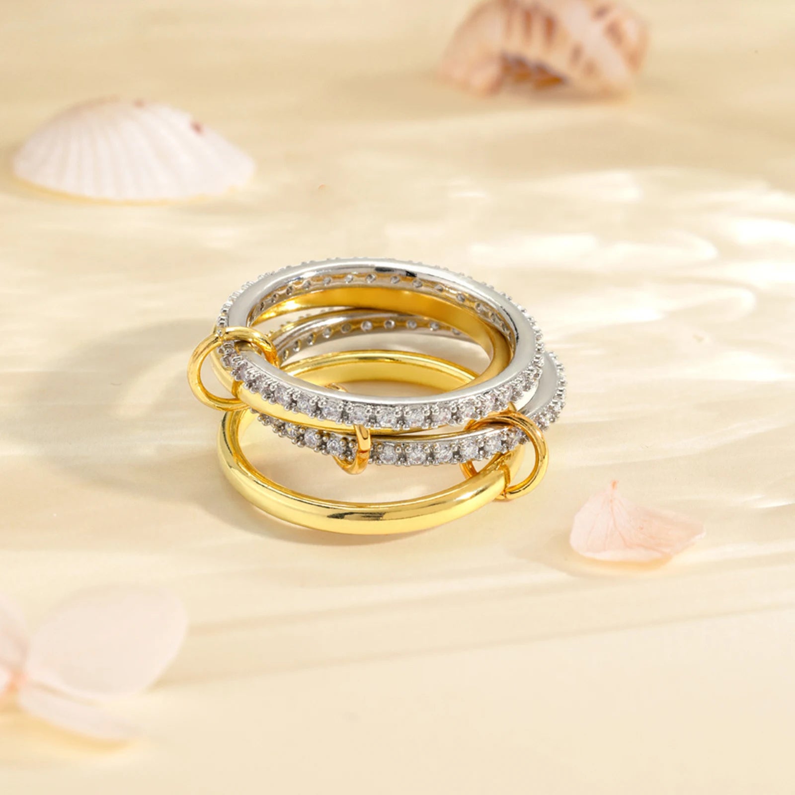 Ring Gold Silver Mixed