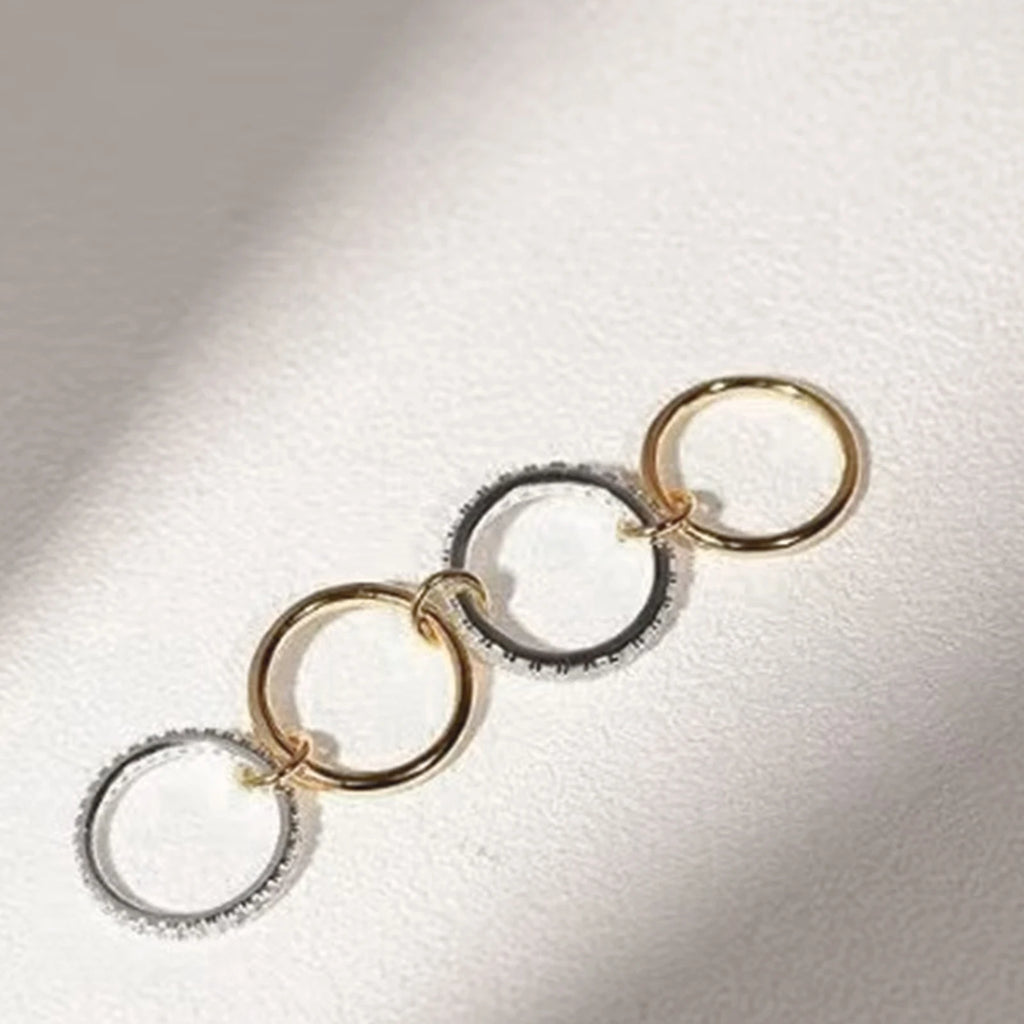 Ring Gold Silver Mixed