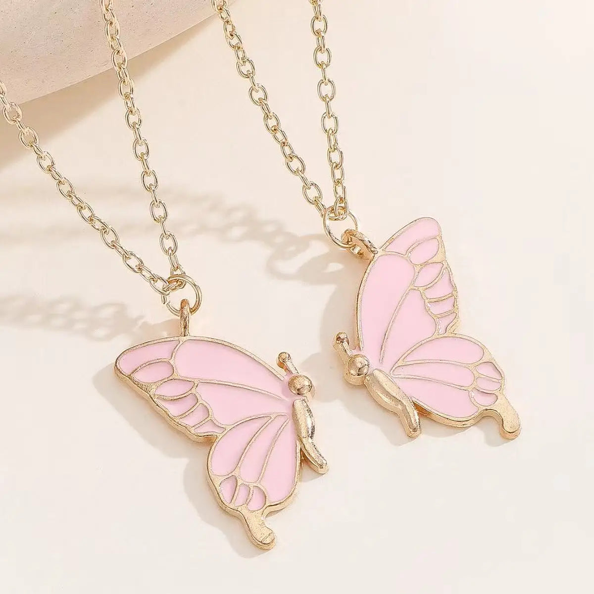 Angel Wing Heart Necklaces