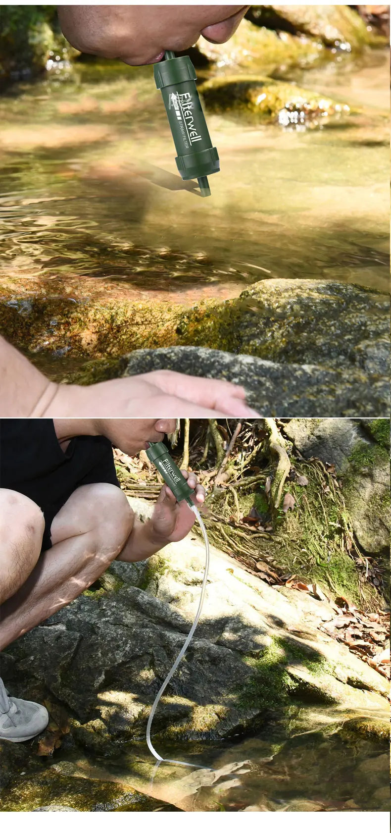 Mini Portable Water Filter Straw