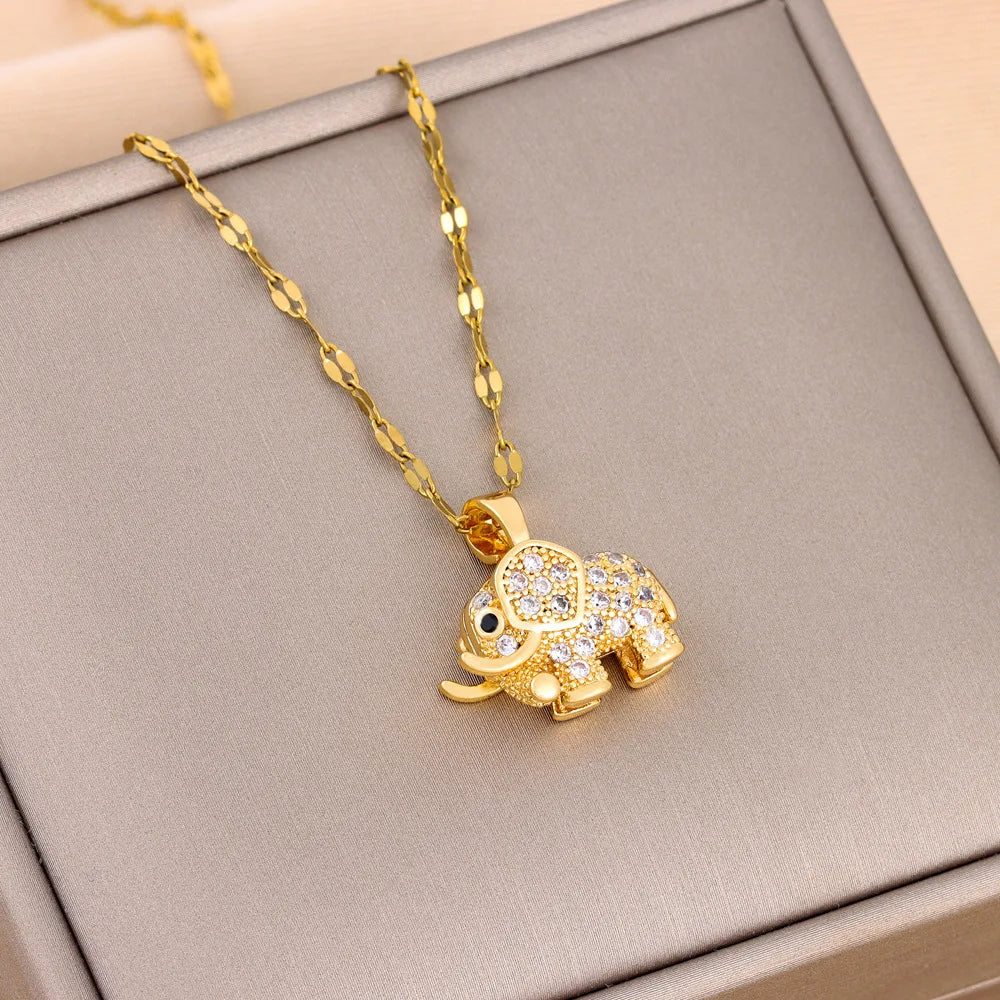 Cute Elephant Necklaces