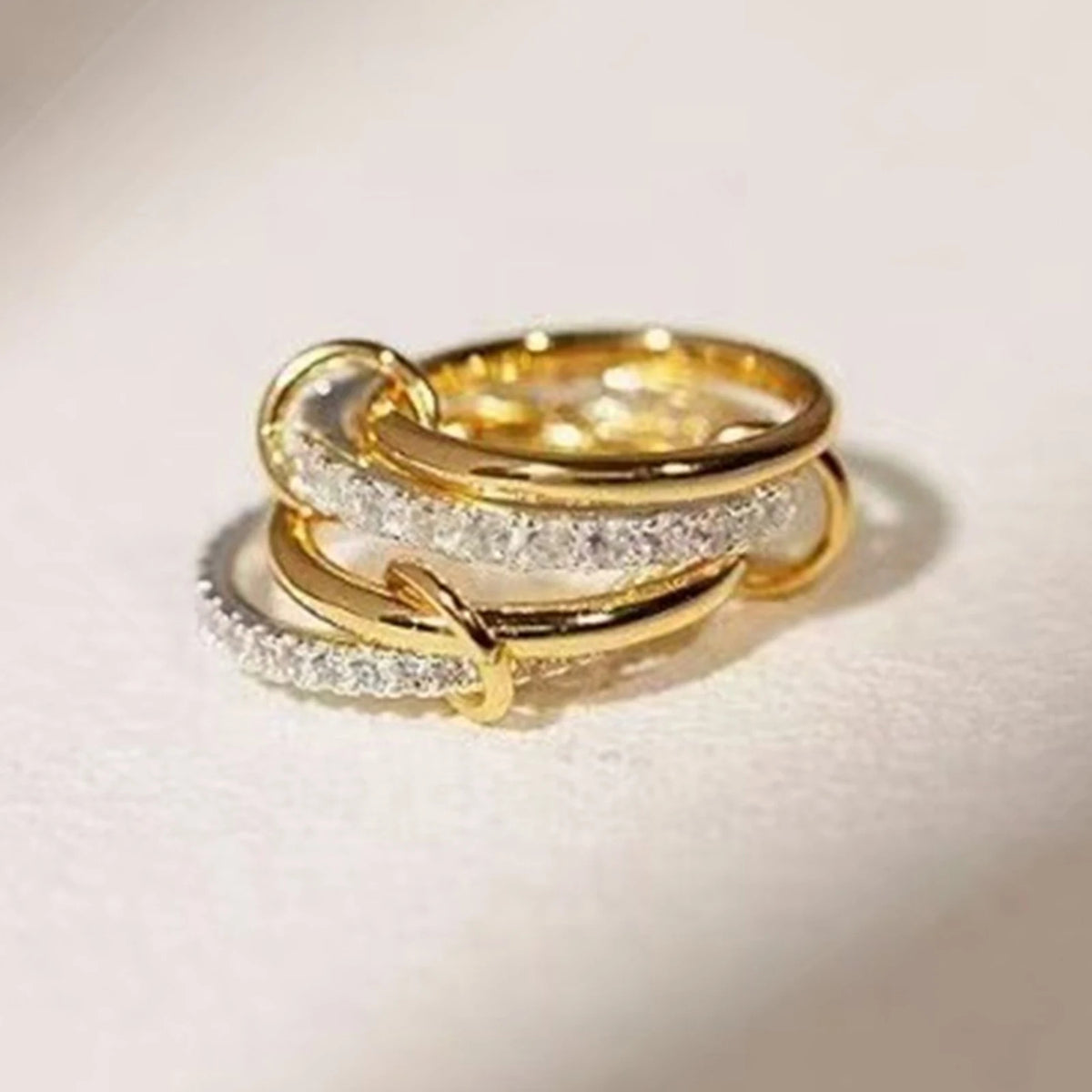 Ring Gold Silver Mixed