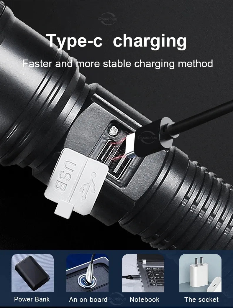 High-Power LED Flashlight