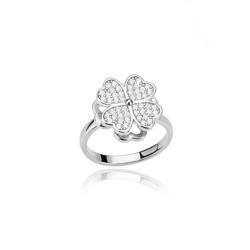 Spinner Zircon Heart