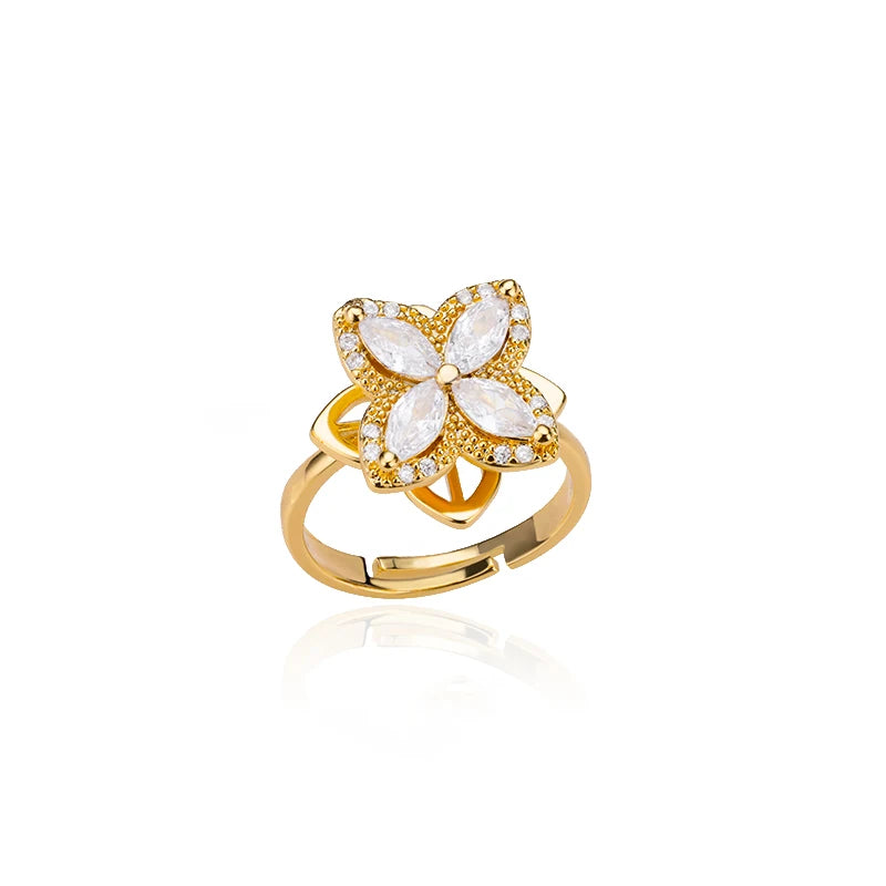 Spinner Zircon Heart
