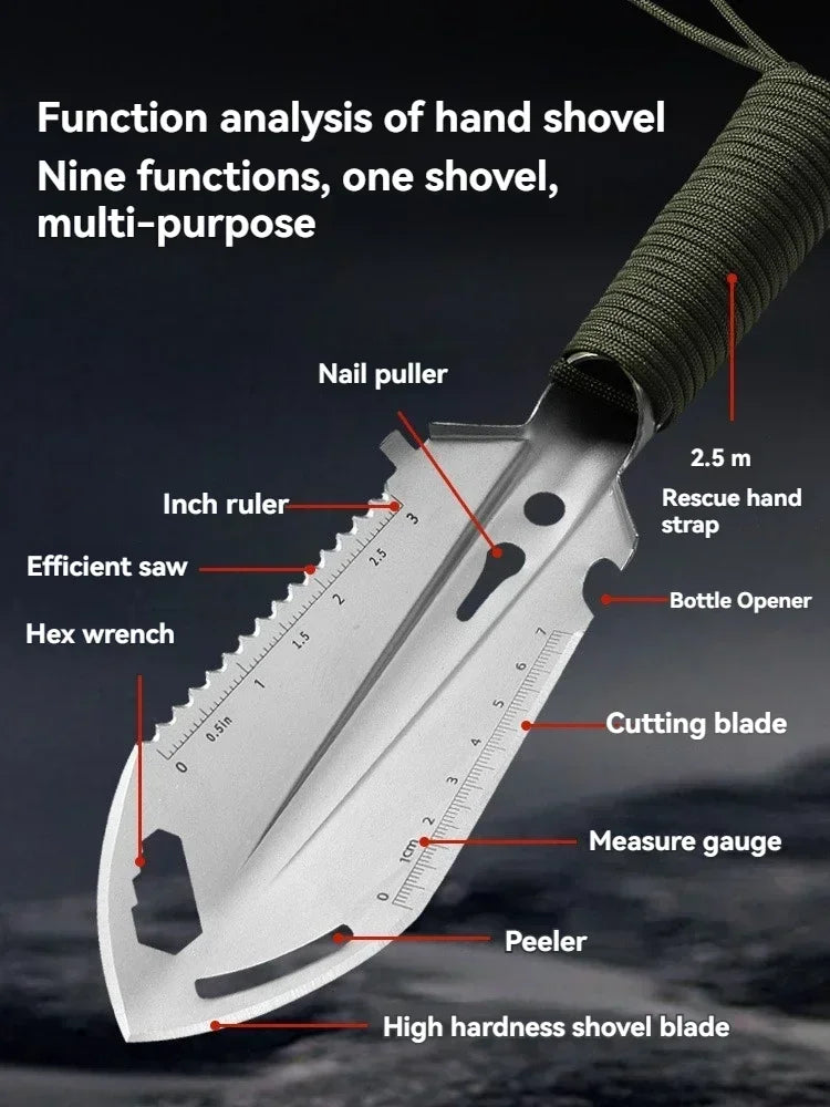 Portable Survival Shovel