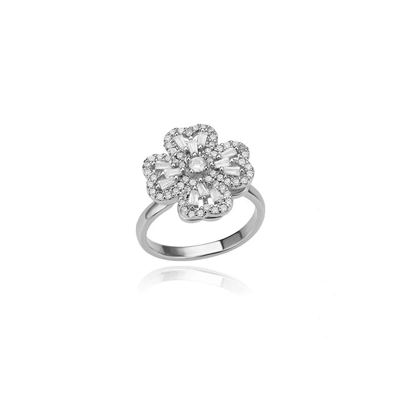 Spinner Zircon Heart