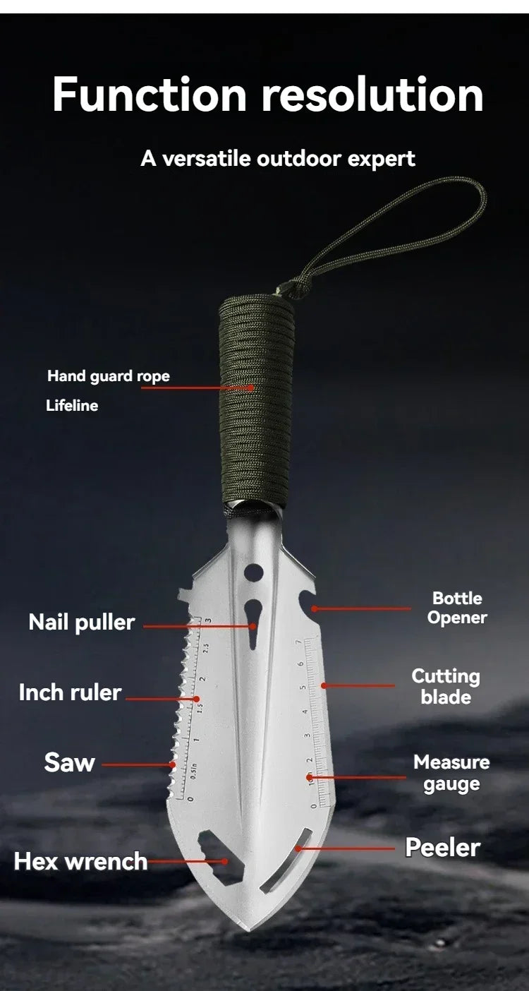 Portable Survival Shovel