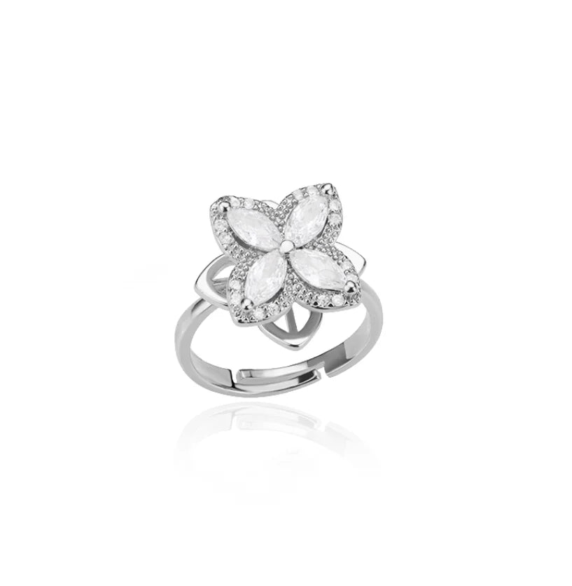 Spinner Zircon Heart