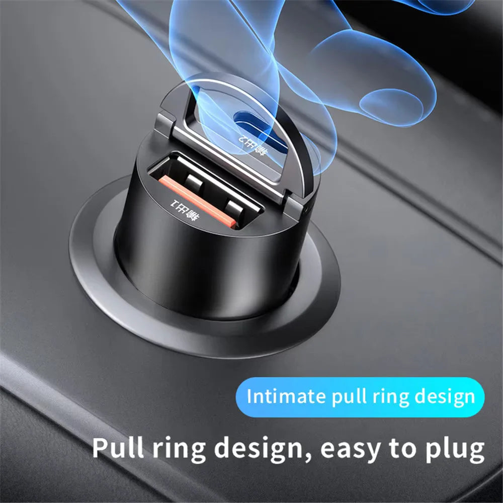 Mini Car Charger 12-24V Lighter Fast Charging Car