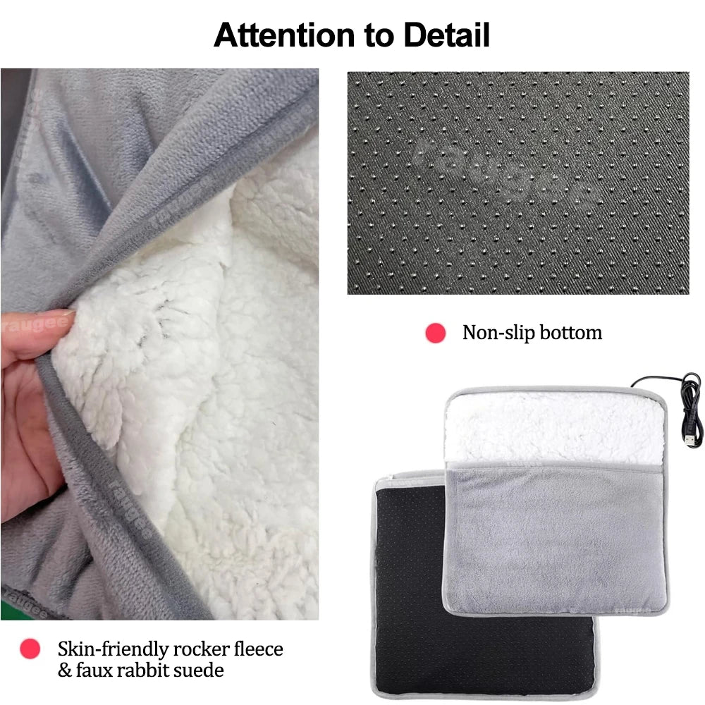 Foot Warmer Winter Electric Foot Heating Pad