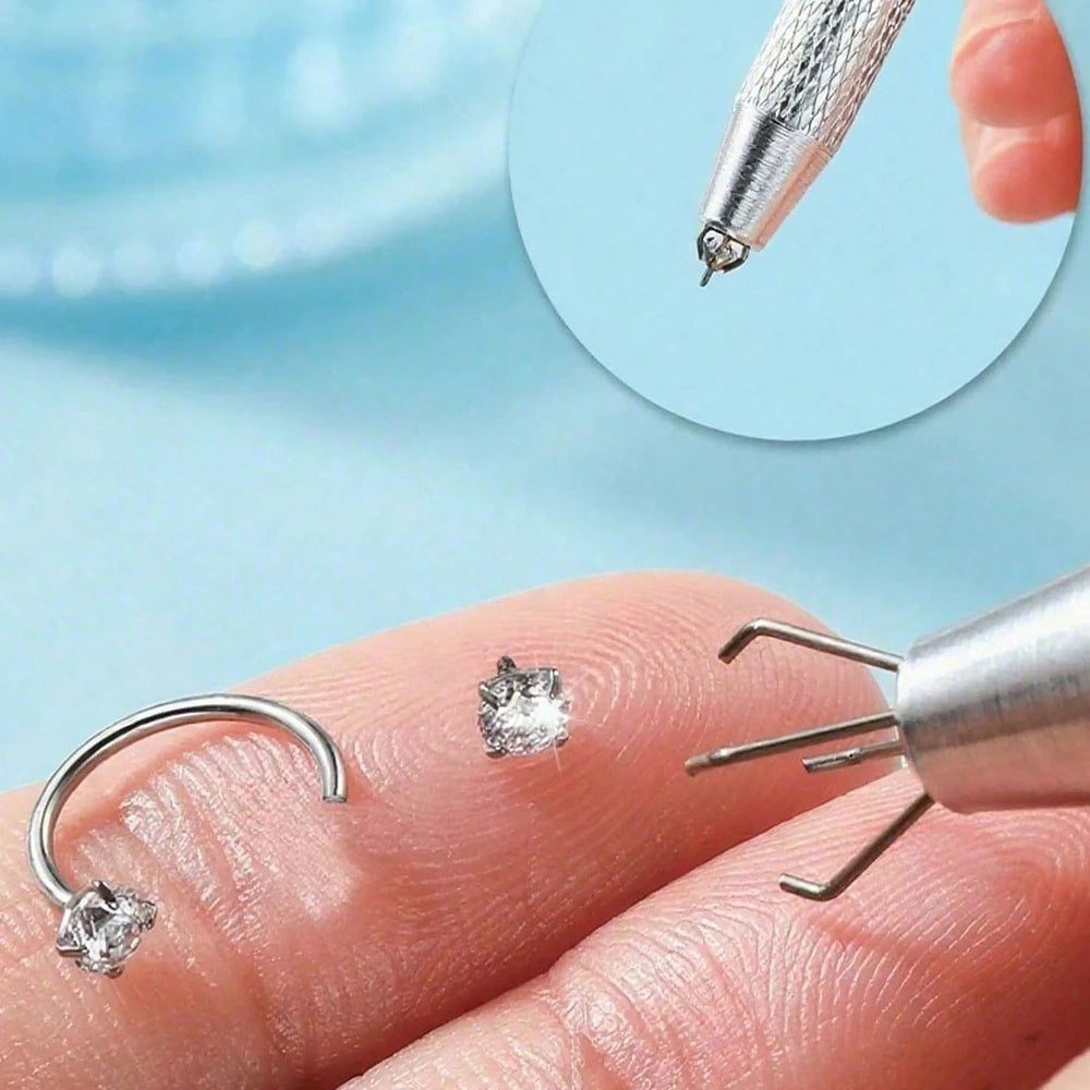 Heart Horseshoe Nose Ring