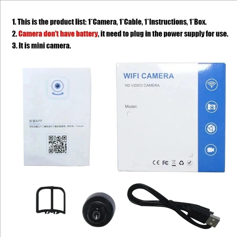 Mini Wifi 1080P  Camera