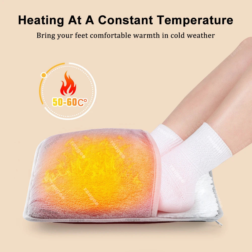 Foot Warmer Winter Electric Foot Heating Pad